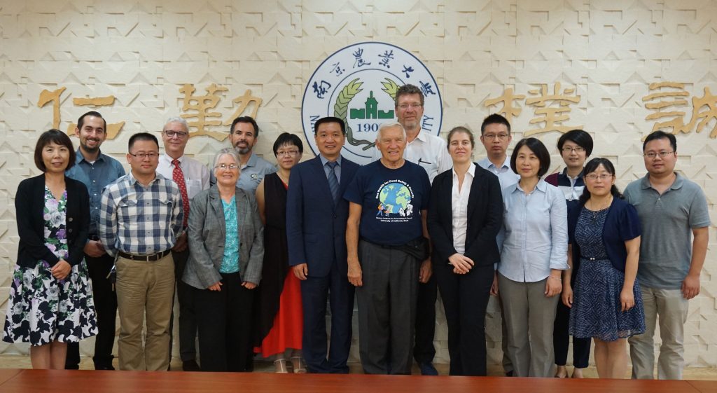 NAU-UC Davis Food Safety Workshop Group Photo, Sep 2017